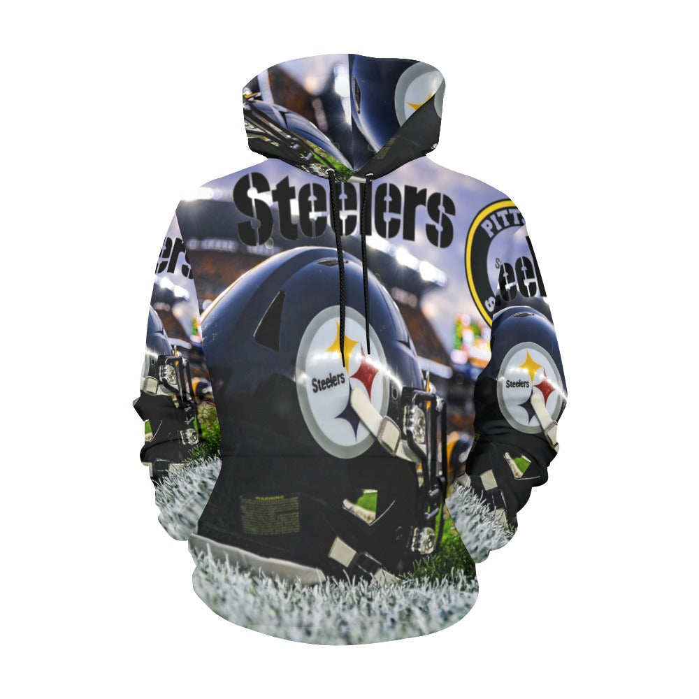 Custom Steelers Ladies Hoodie All Over Print Hoodie for Women