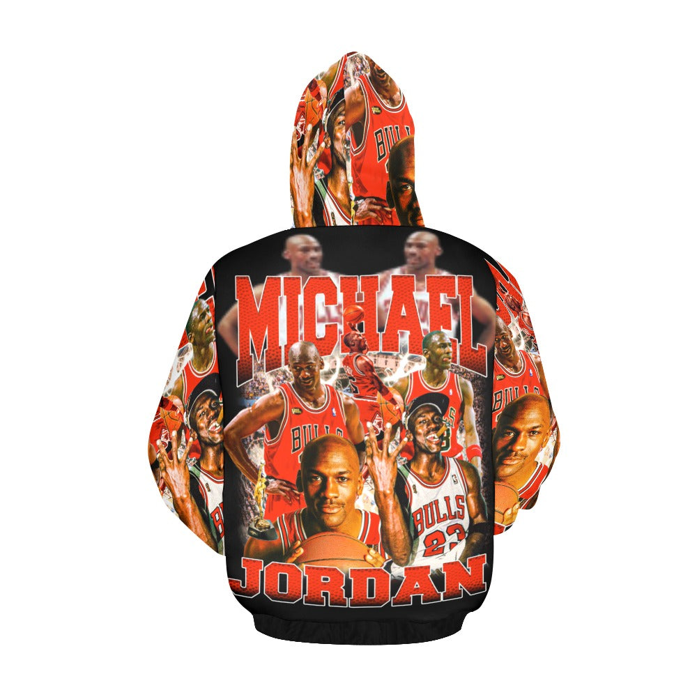 M J HOODIE All Over Print Hoodie for Men