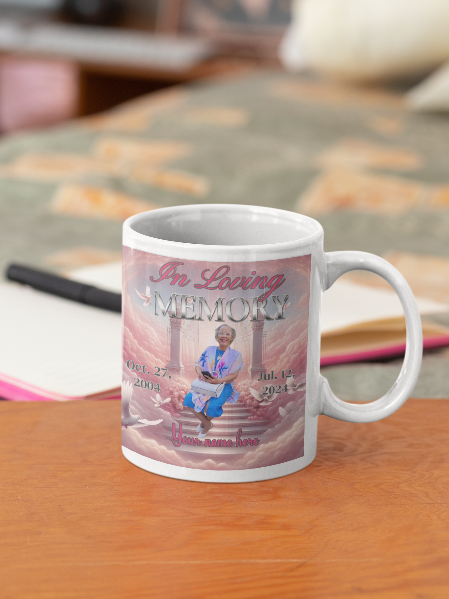 Memorial Pillow & Mug Combo