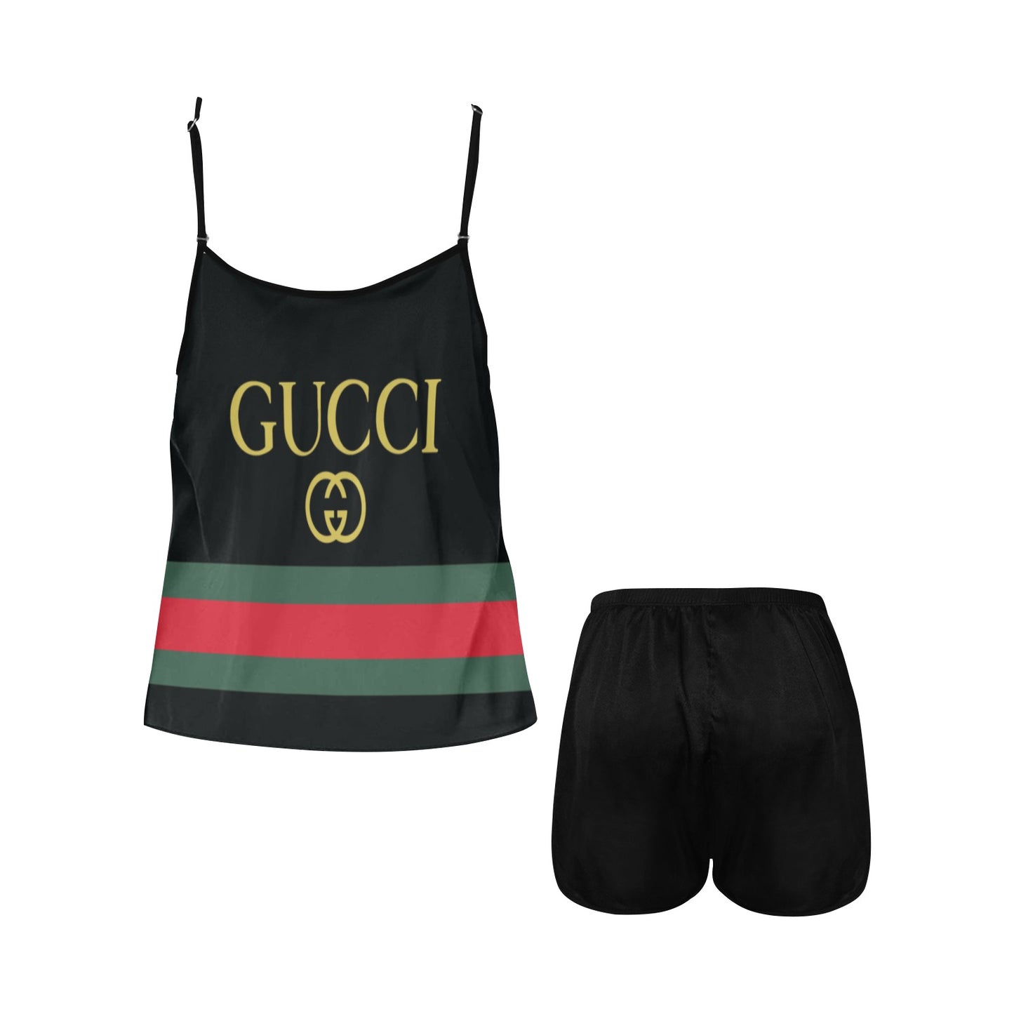 Women's Spaghetti Strap Short Pajama Set