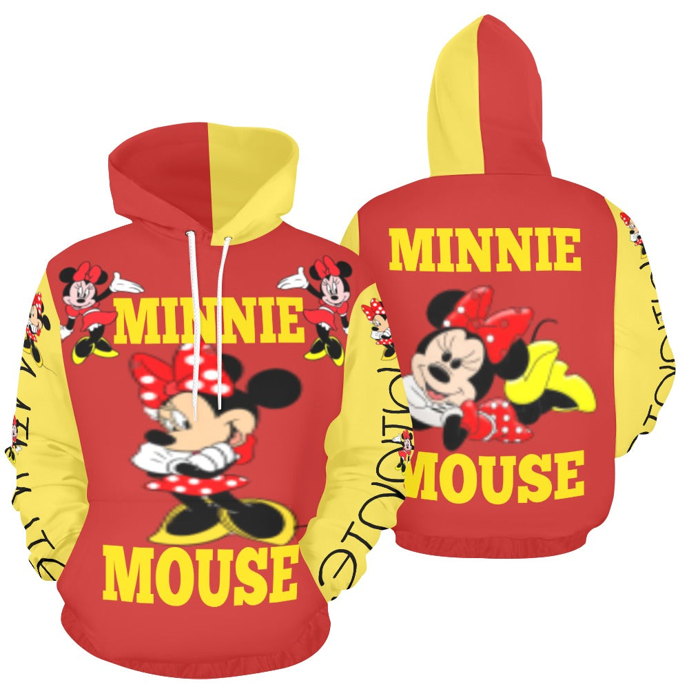 Minnie Mouse All Over Print Hoodie