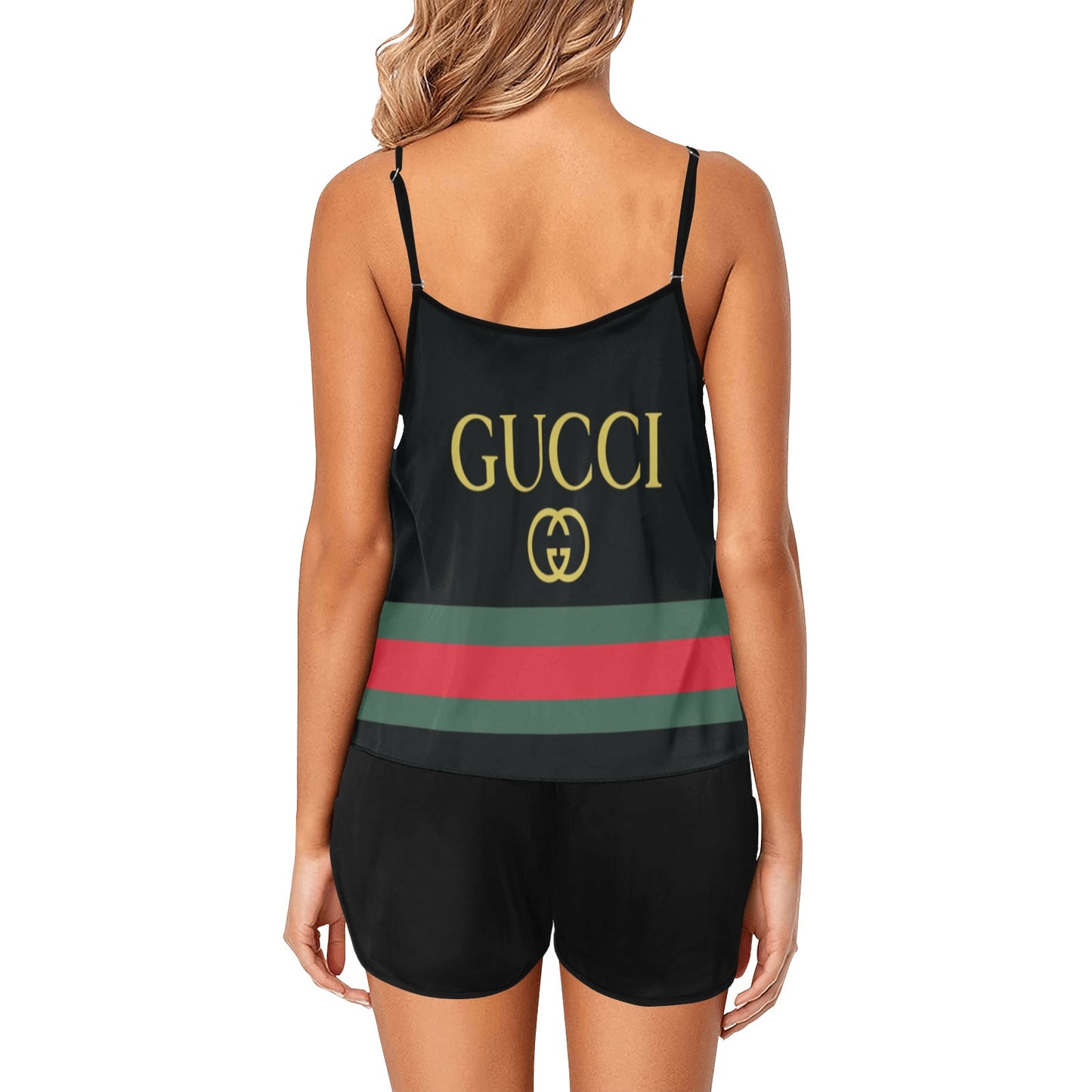 Women's Spaghetti Strap Short Pajama Set