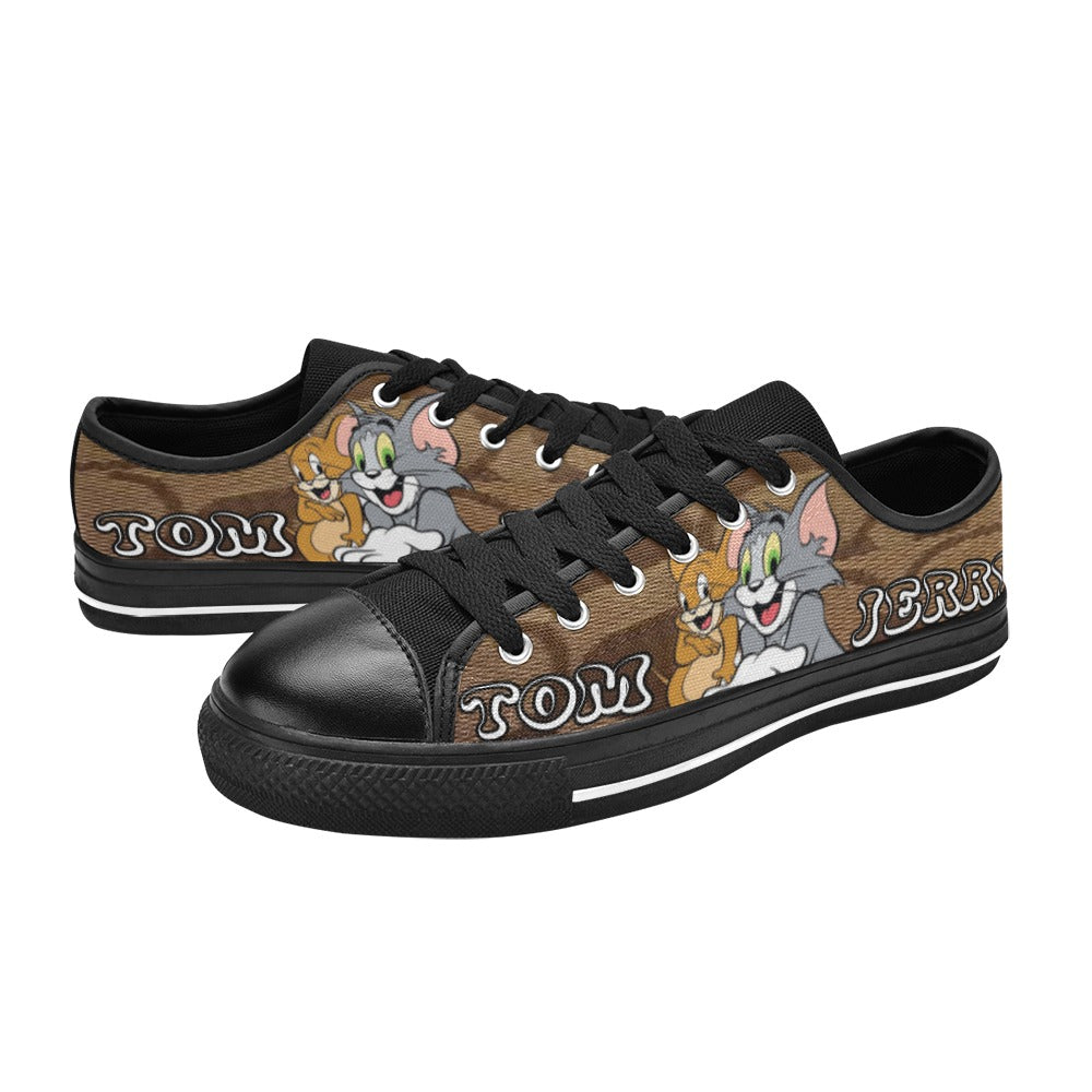 Tom & Jerry Kids Designer Shoes Low Top Canvas Shoes for Kids