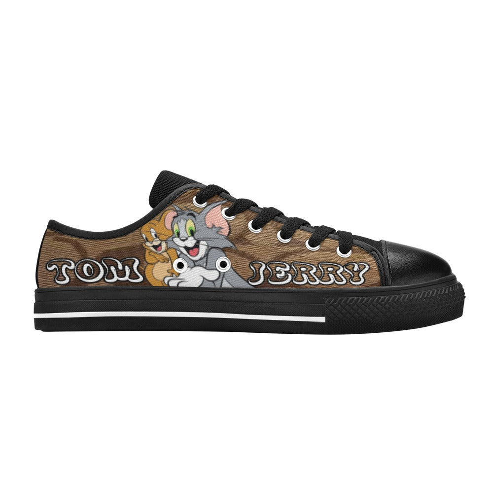 Tom & Jerry Kids Designer Shoes Low Top Canvas Shoes for Kids