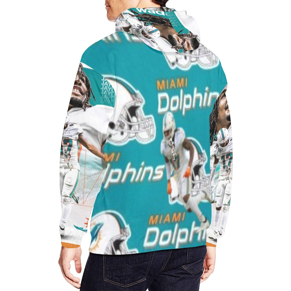 Miami Dolphins Hoodie Men All Over Print Hoodie for Men (USA Size)
