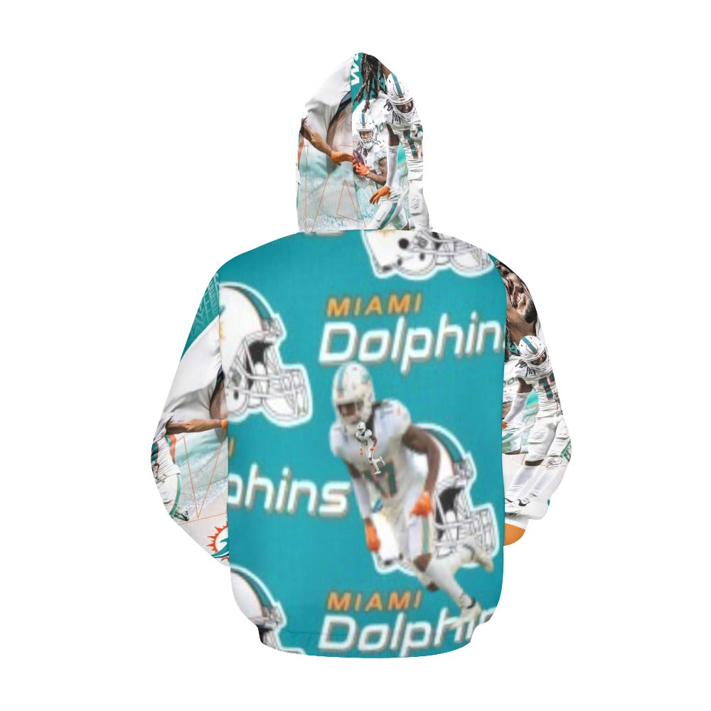 Miami Dolphins Hoodie Men All Over Print Hoodie for Men (USA Size)
