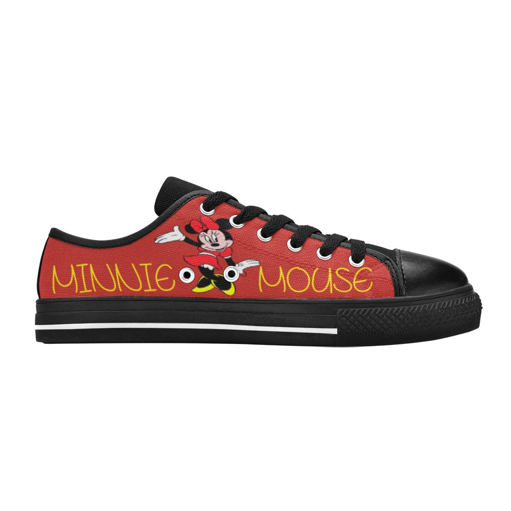 Minnie Mouse shoes Women's Classic Canvas Shoes