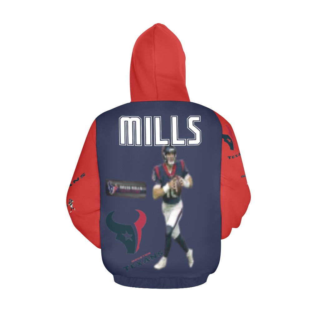 Houston Texans Hoodie MILLS All Over Print Hoodie for Men