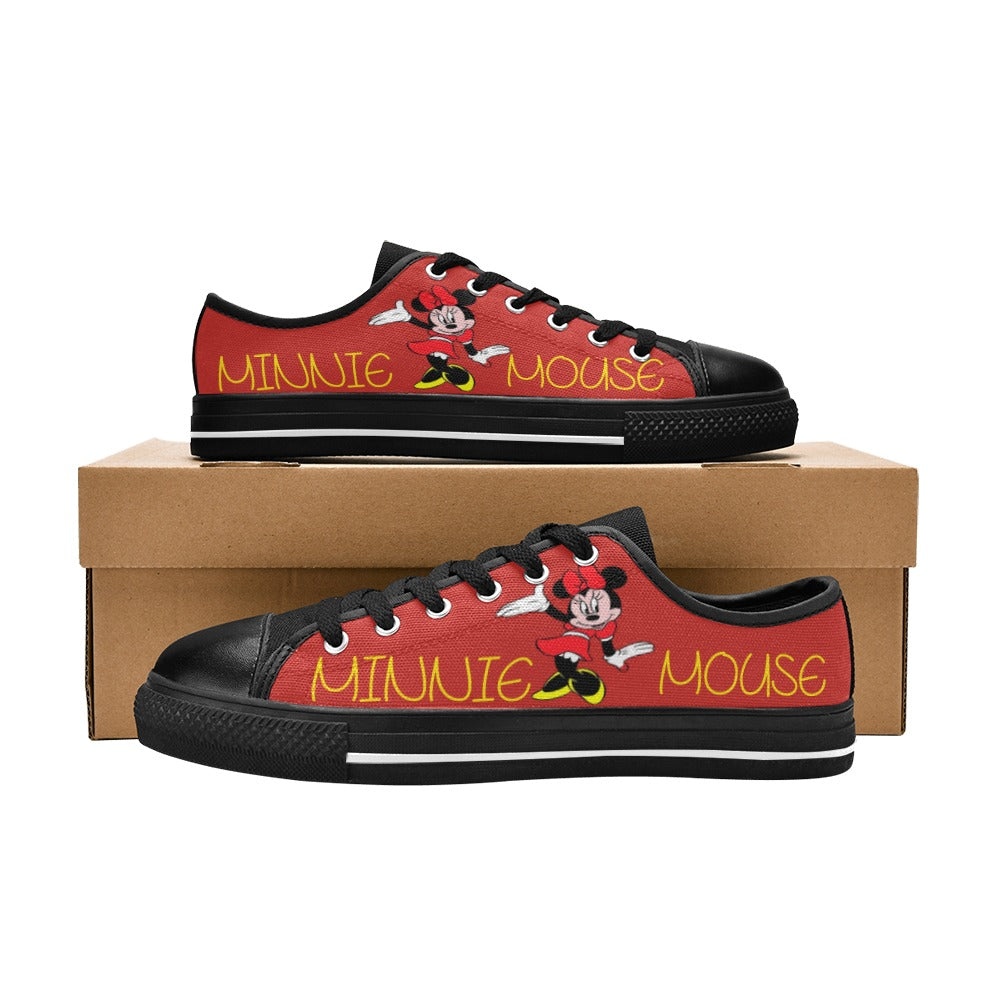 Minnie Mouse shoes Women's Classic Canvas Shoes